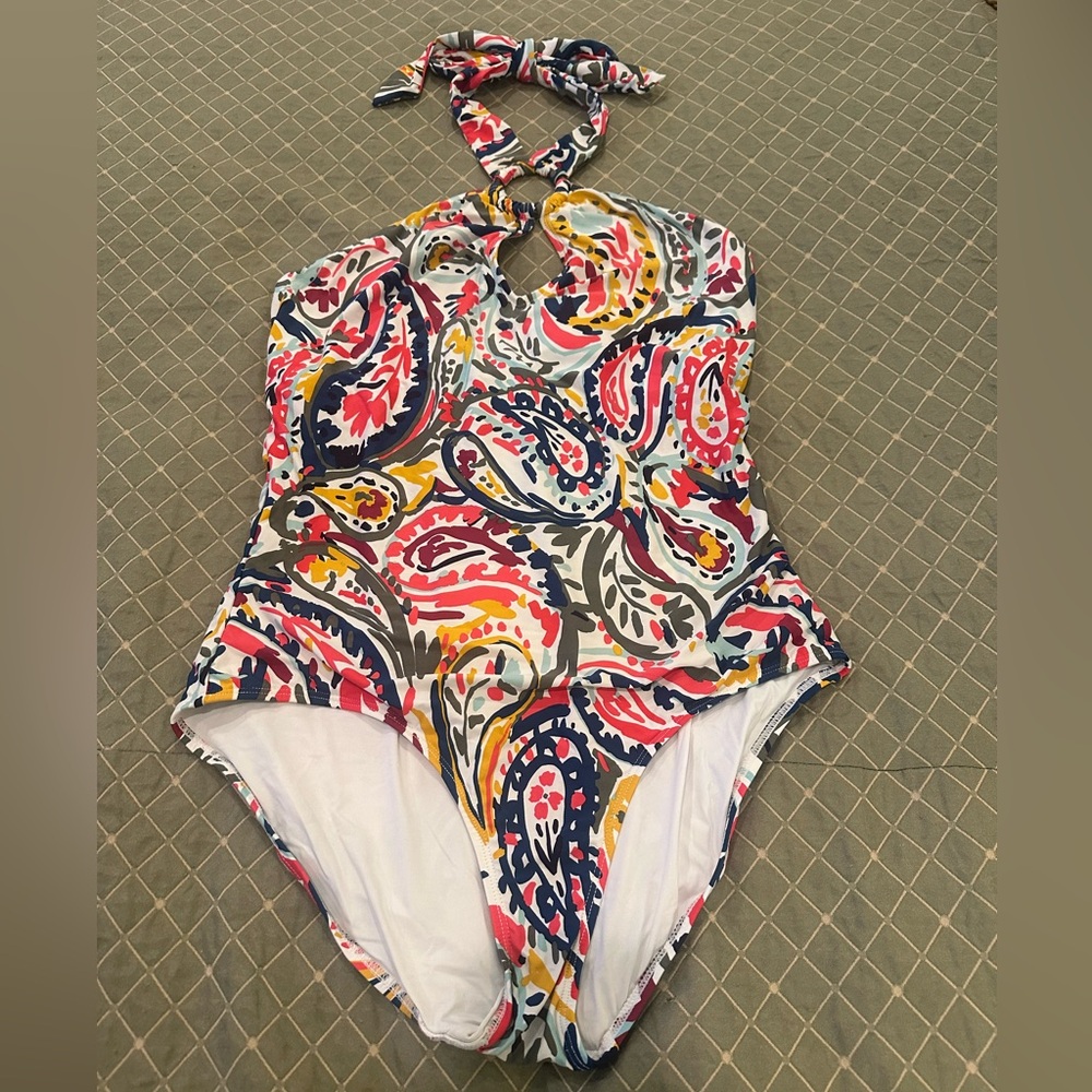 Colorful Paisley One Piece Swimsuit by Anne Cole